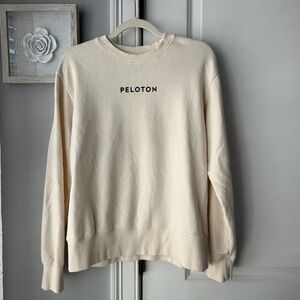 Peloton Off-White Sweatshirt